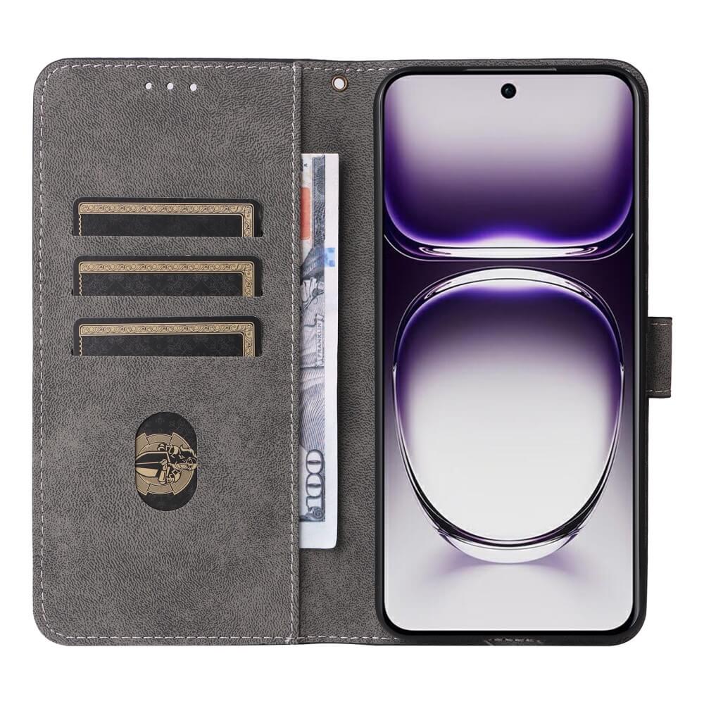 OPPO Reno12 5G - Ledertasche mit RFID Blocker - Image 15