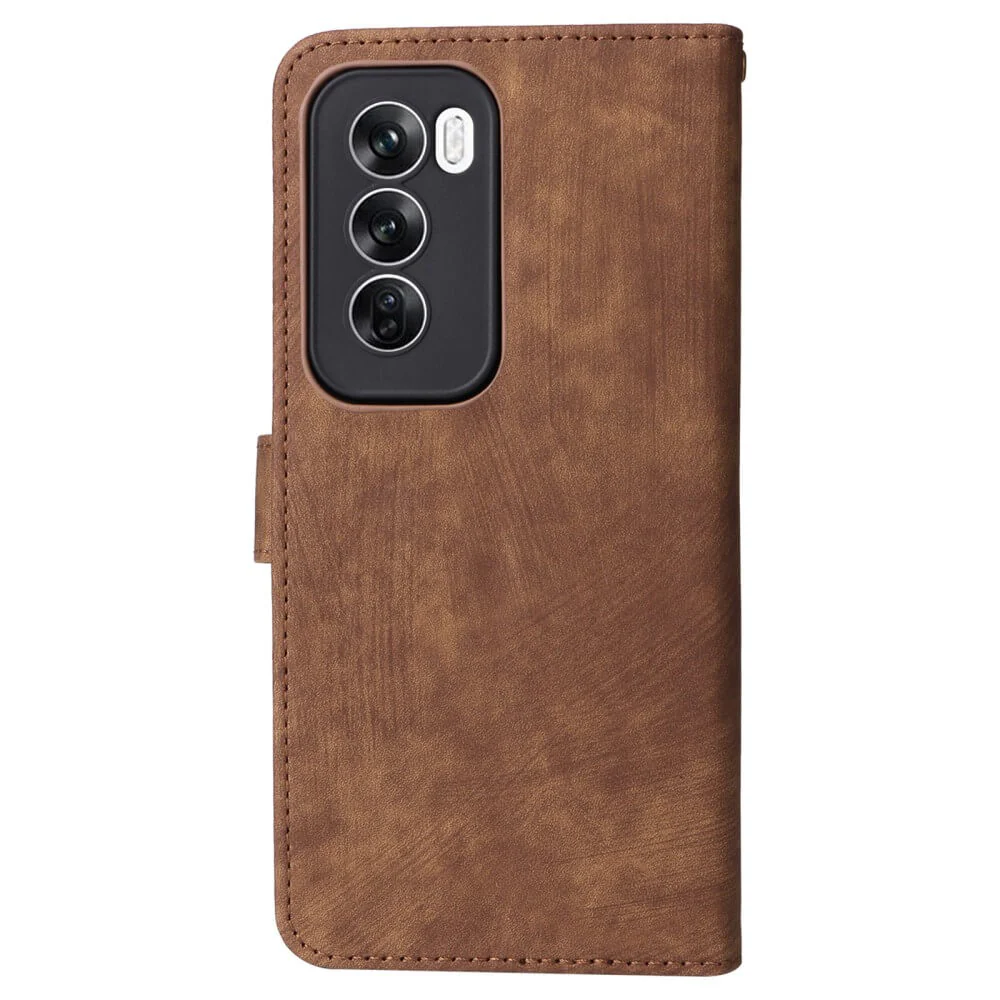 OPPO Reno12 5G - Ledertasche mit RFID Blocker - Image 26