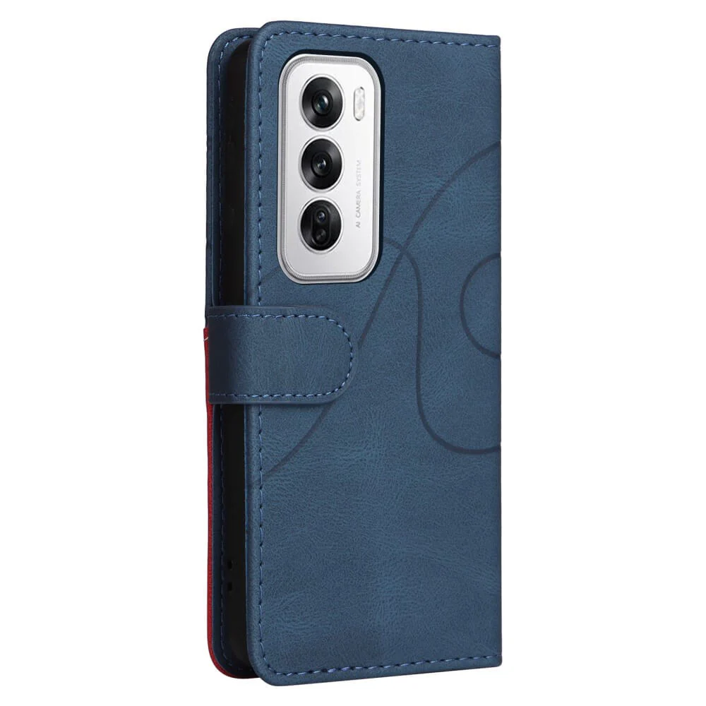 OPPO Reno12 5G - Zweifarbige Etui HĂŒlle - Image 12
