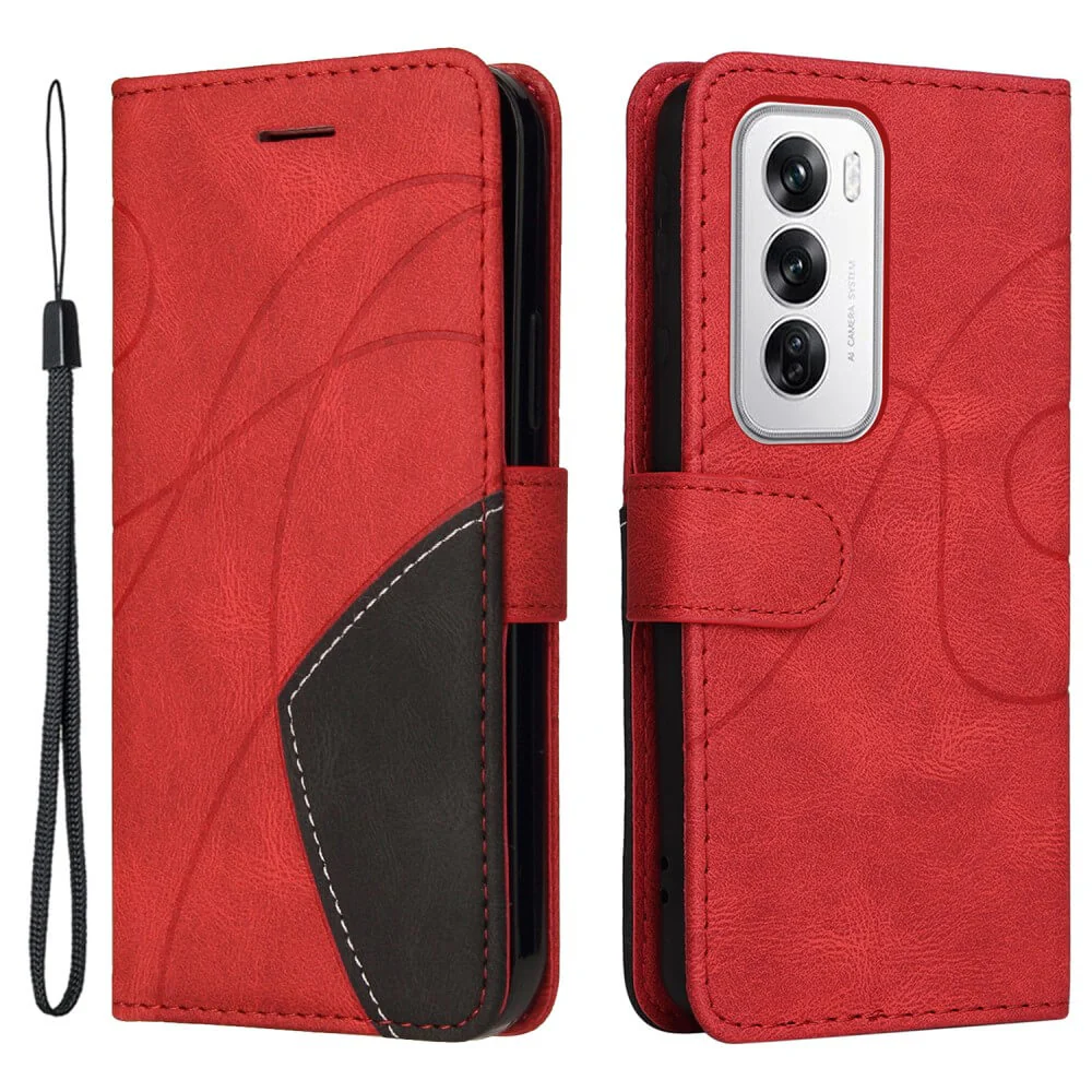 OPPO Reno12 5G - Zweifarbige Etui HĂŒlle - Image 13