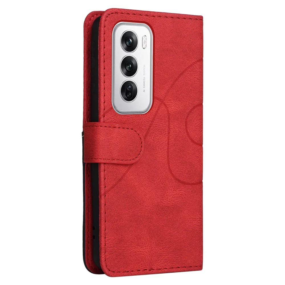 OPPO Reno12 5G - Zweifarbige Etui HĂŒlle - Image 18