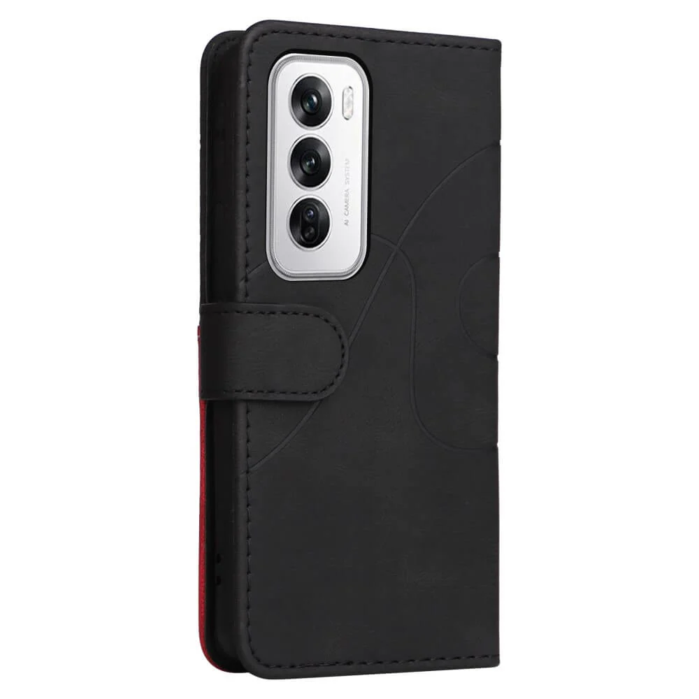 OPPO Reno12 5G - Zweifarbige Etui HĂŒlle - Image 6