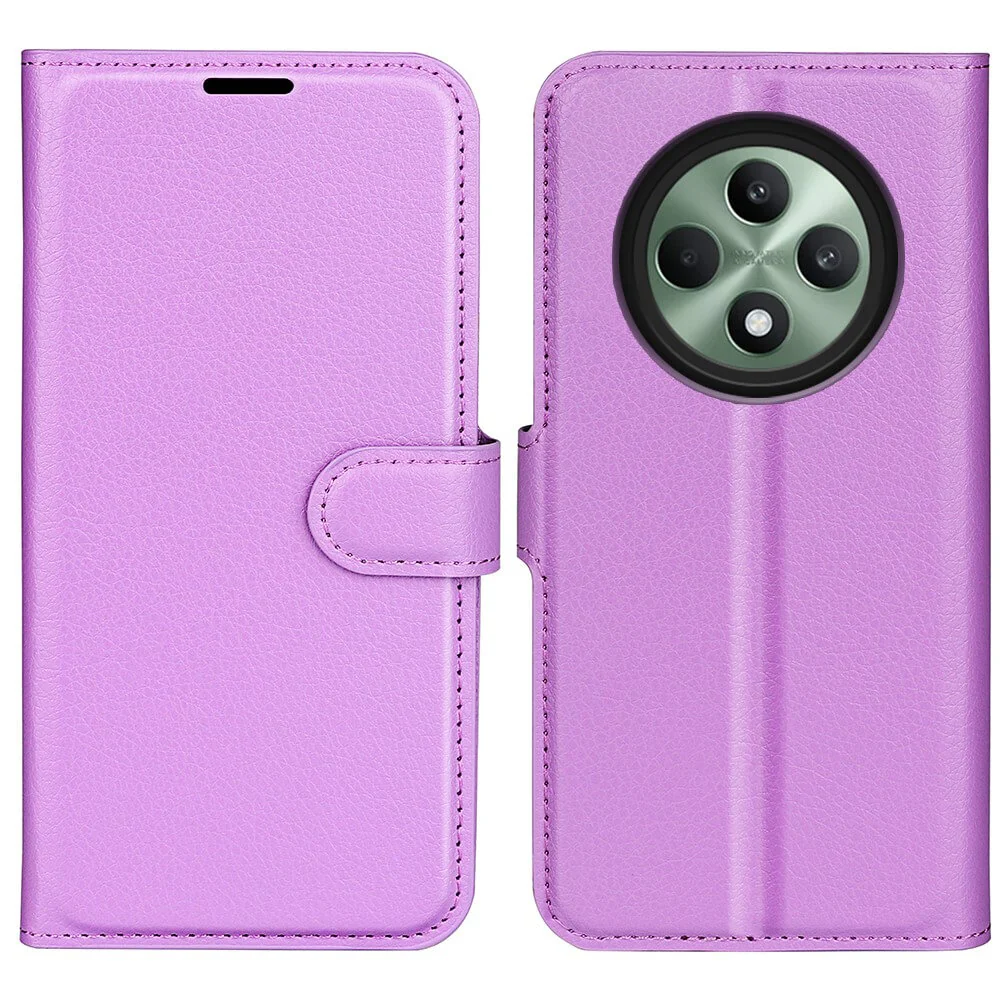 OPPO Reno12 F 5G - Leder Etui Hülle