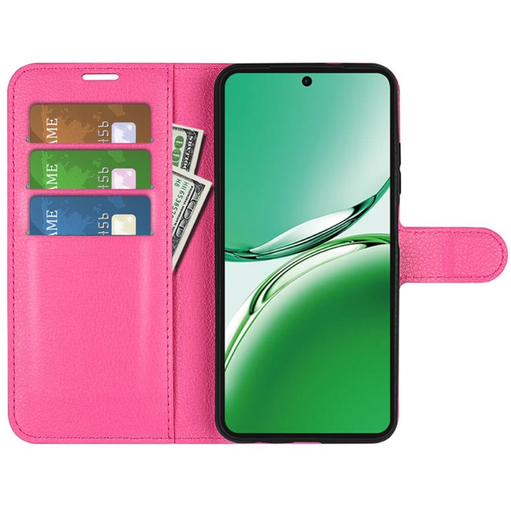 OPPO Reno12 F 5G - Leder Etui Hülle - Image 14