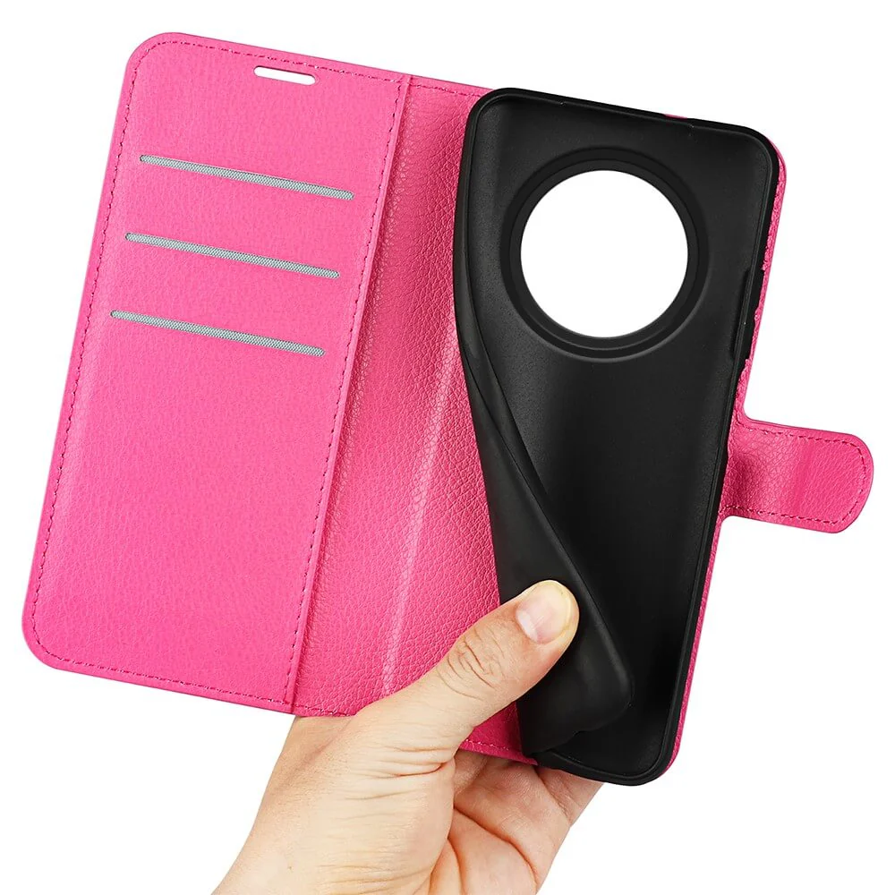 OPPO Reno12 F 5G - Leder Etui Hülle - Image 16