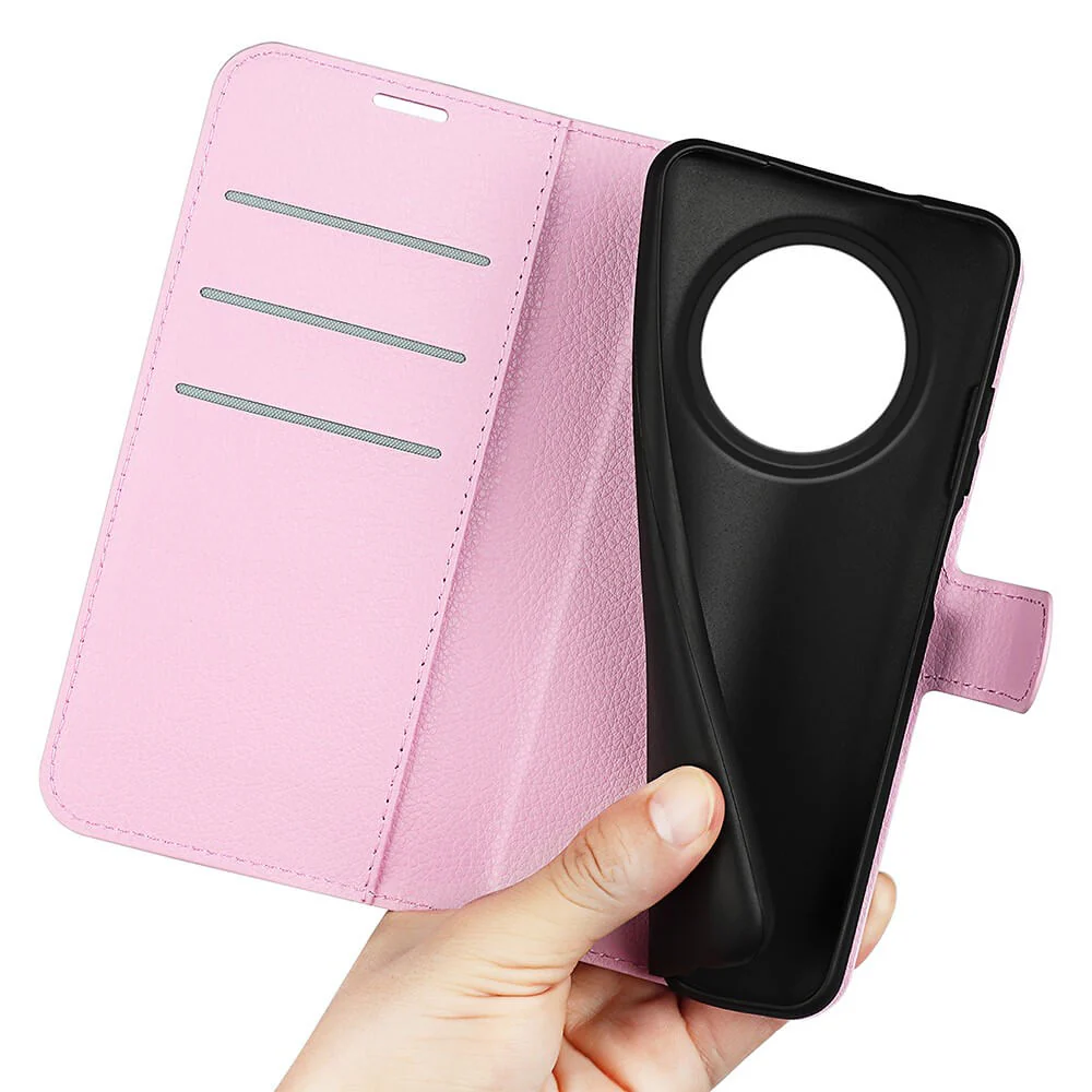 OPPO Reno12 F 5G - Leder Etui Hülle - Image 34