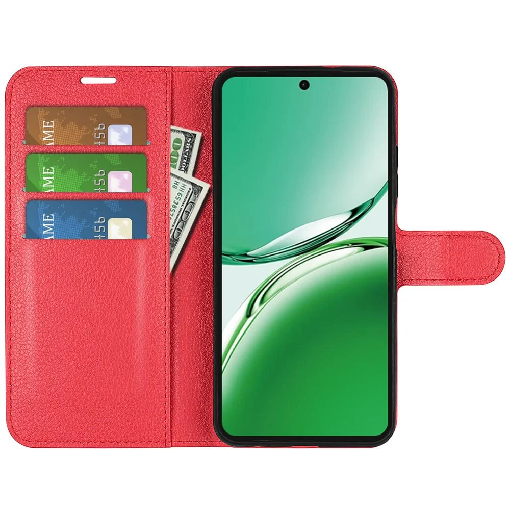 OPPO Reno12 F 5G - Leder Etui Hülle - Image 38