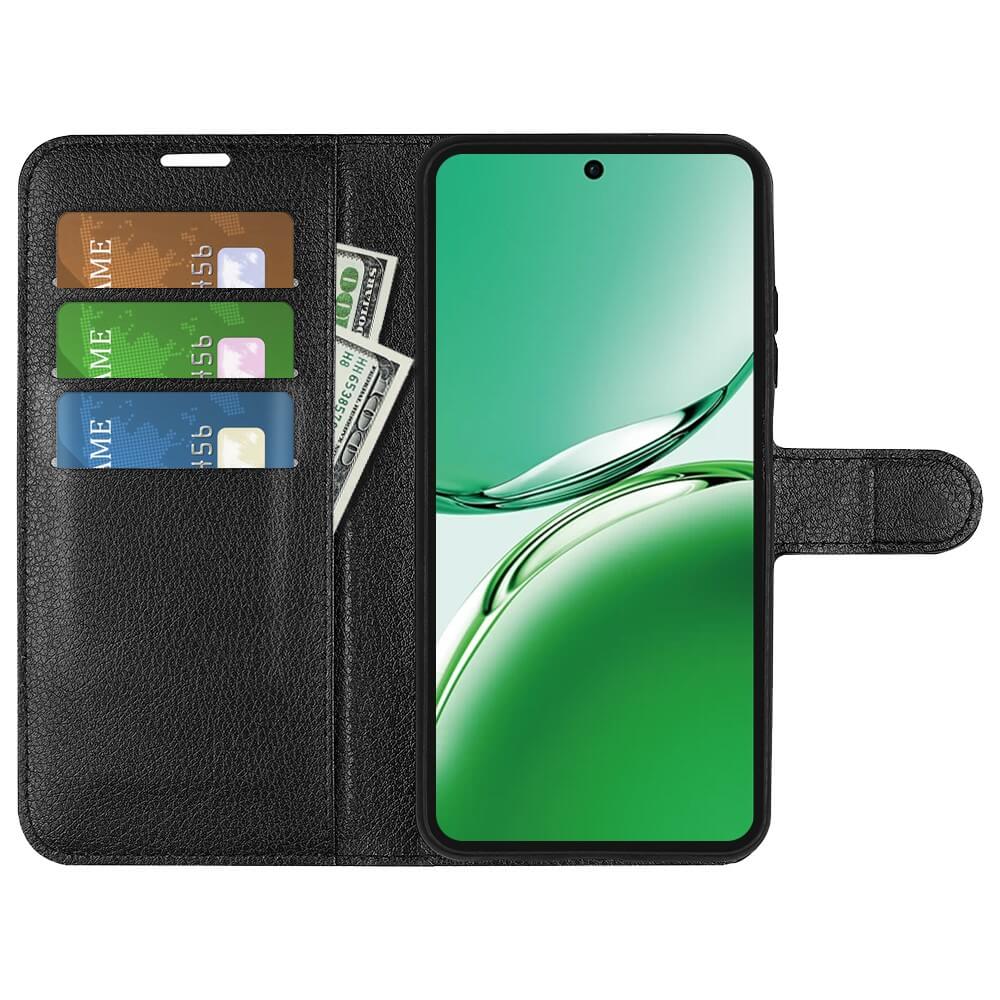 OPPO Reno12 F 5G - Leder Etui Hülle - Image 50
