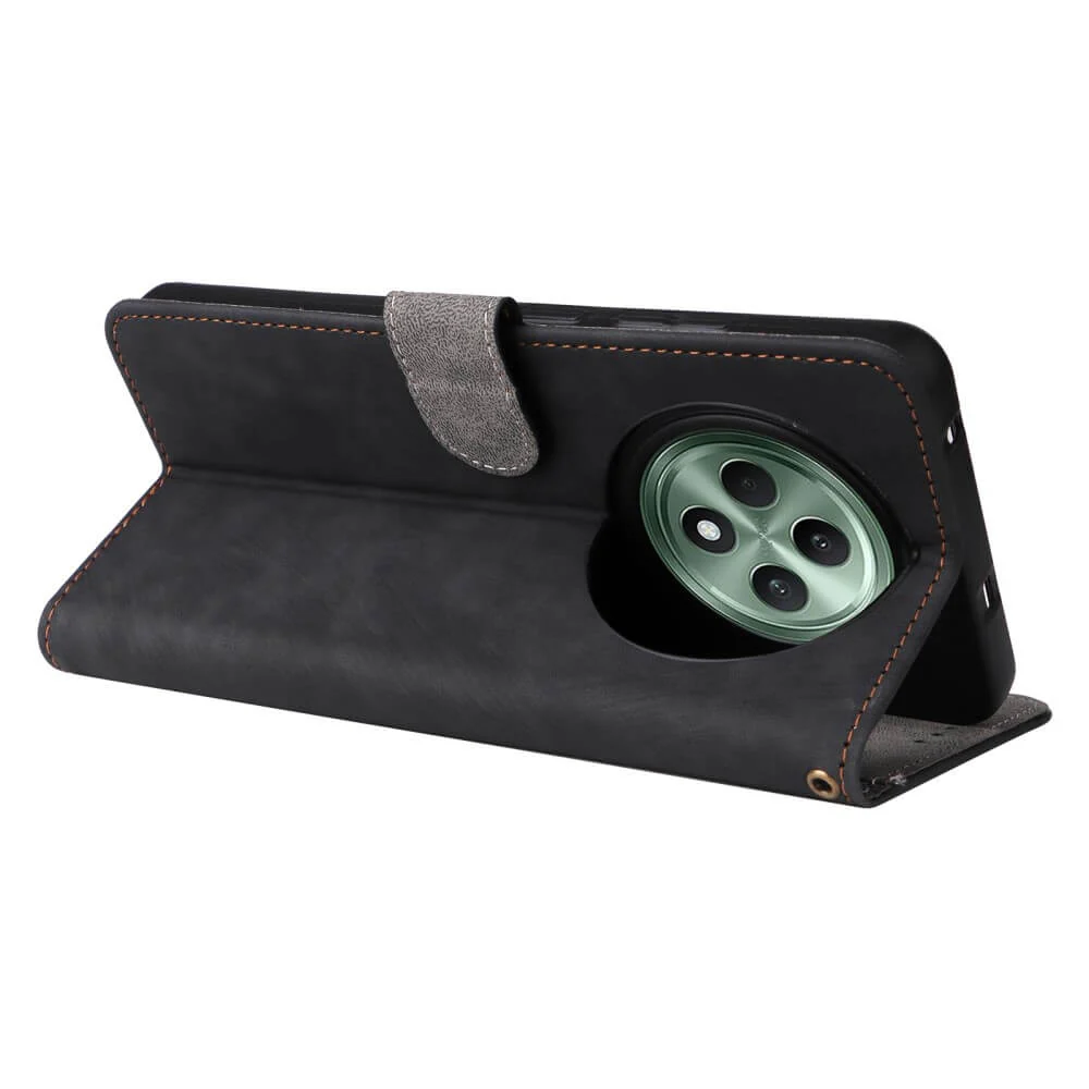 OPPO Reno12 F 5G - Ledertasche mit RFID Blocker - Image 8