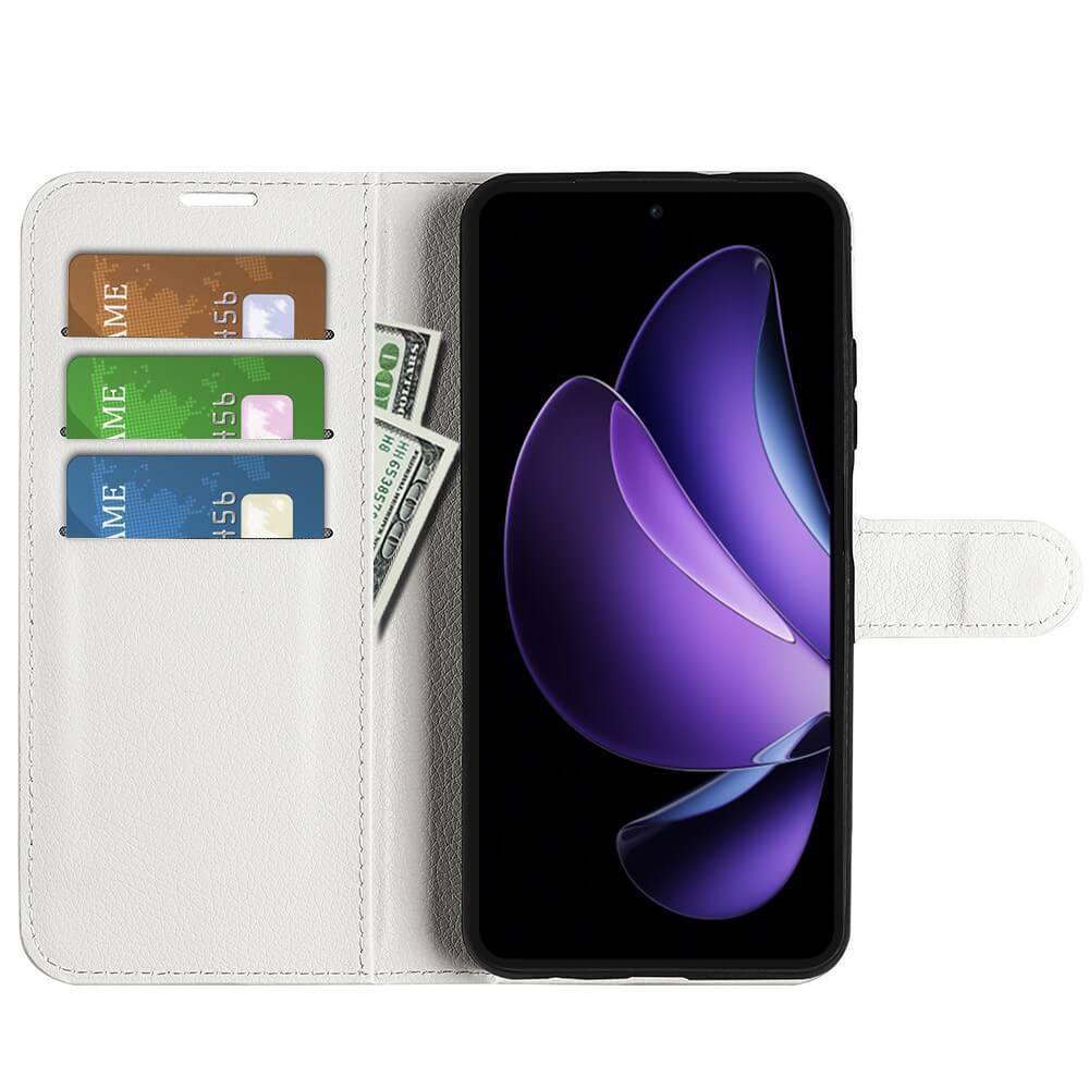 OPPO Reno13 F - Leder Etui Hülle - Image 10