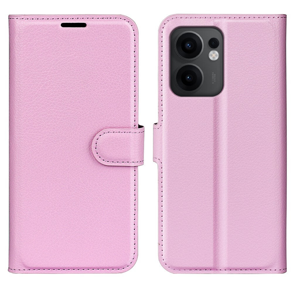OPPO Reno13 F - Leder Etui Hülle - Image 15
