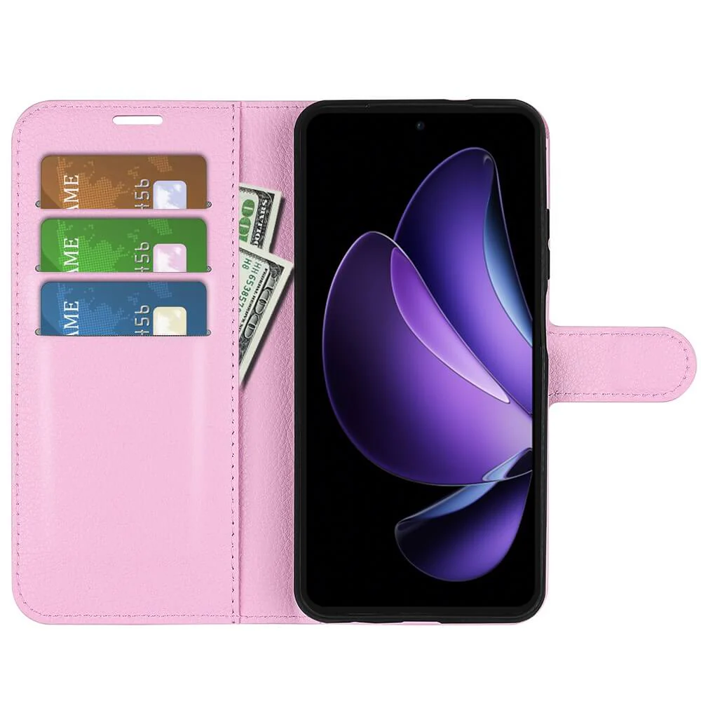 OPPO Reno13 F - Leder Etui Hülle - Image 16