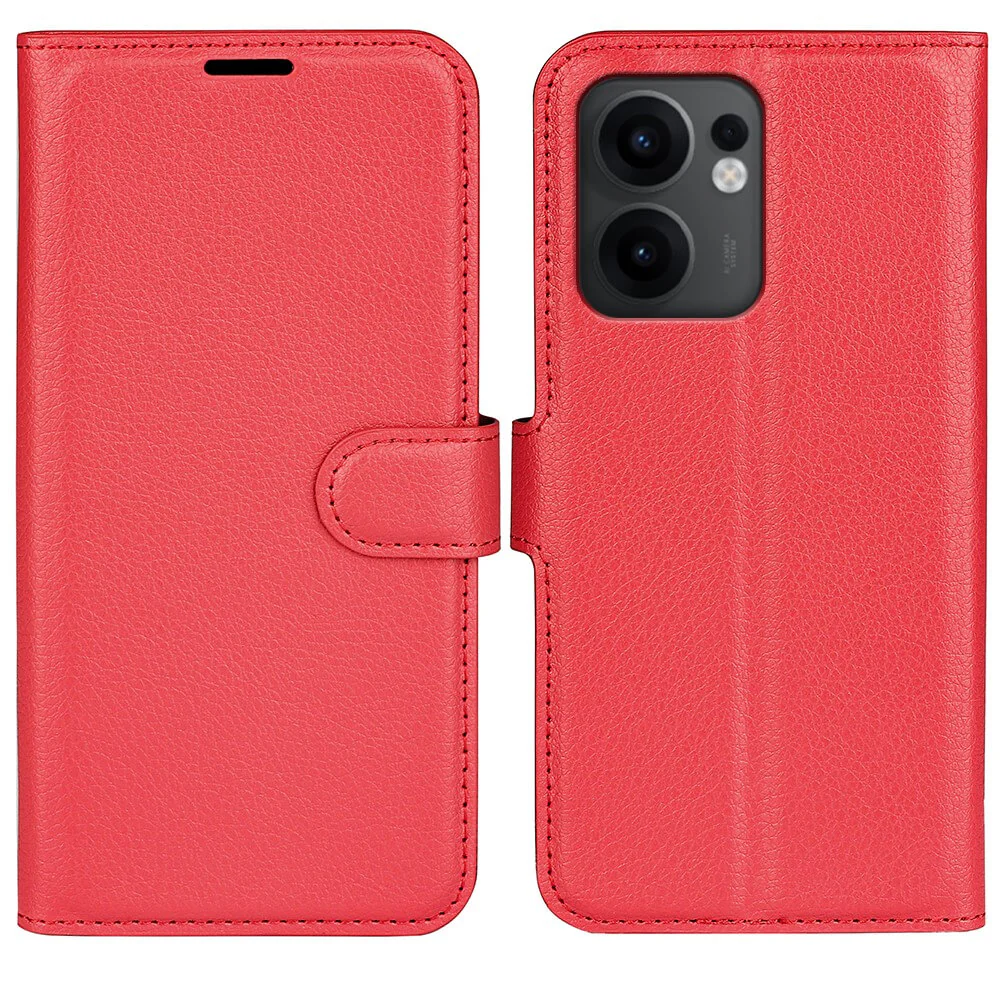 OPPO Reno13 F - Leder Etui Hülle - Image 21