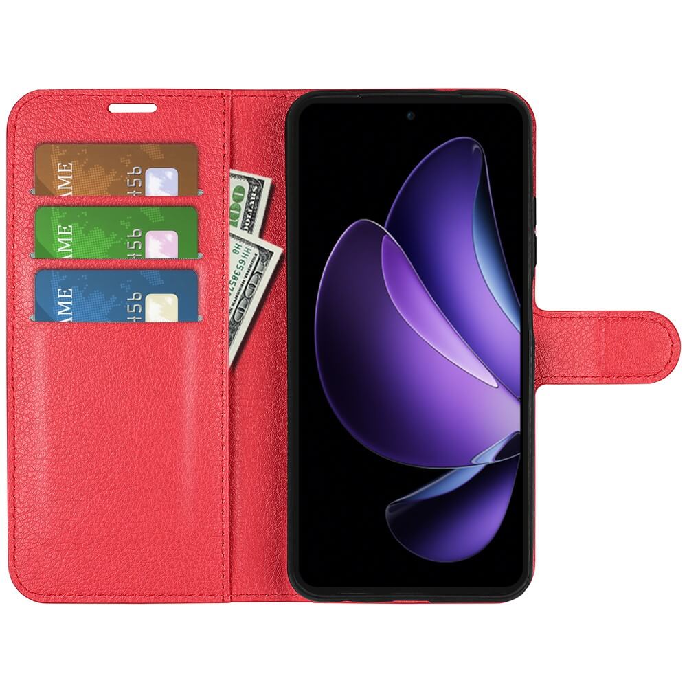 OPPO Reno13 F - Leder Etui Hülle - Image 22