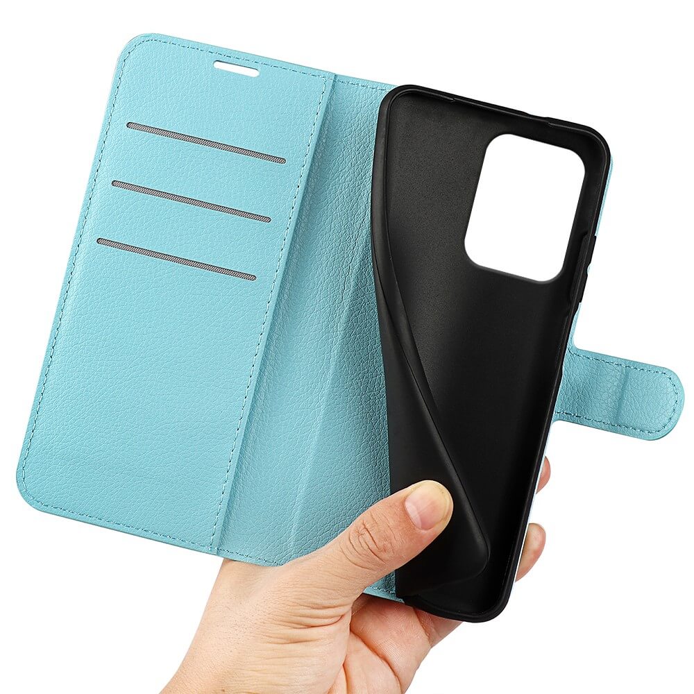 OPPO Reno13 F - Leder Etui Hülle - Image 30