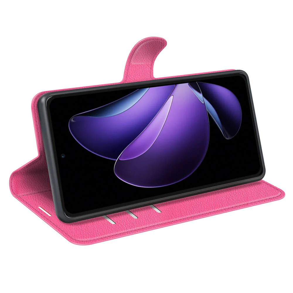 OPPO Reno13 F - Leder Etui Hülle - Image 41