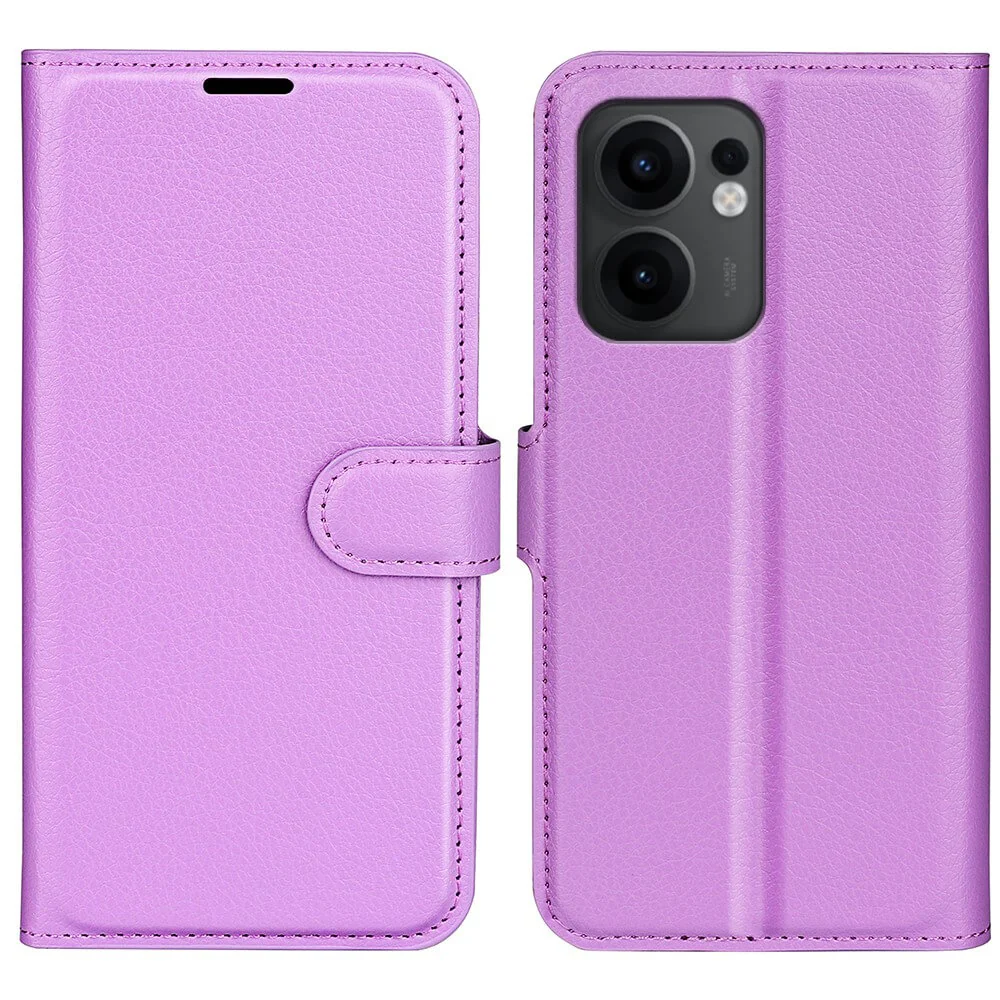 OPPO Reno13 F - Leder Etui Hülle - Image 45