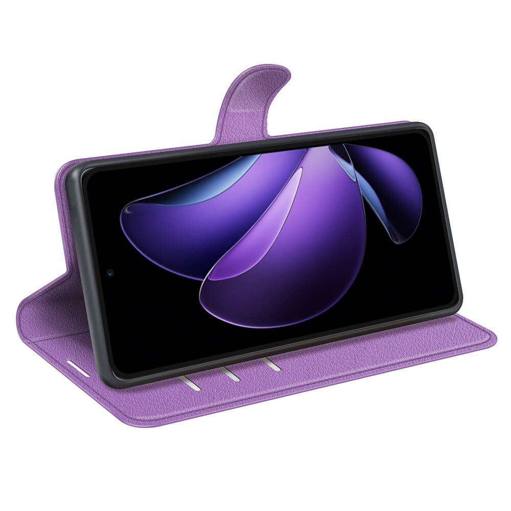 OPPO Reno13 F - Leder Etui Hülle - Image 47