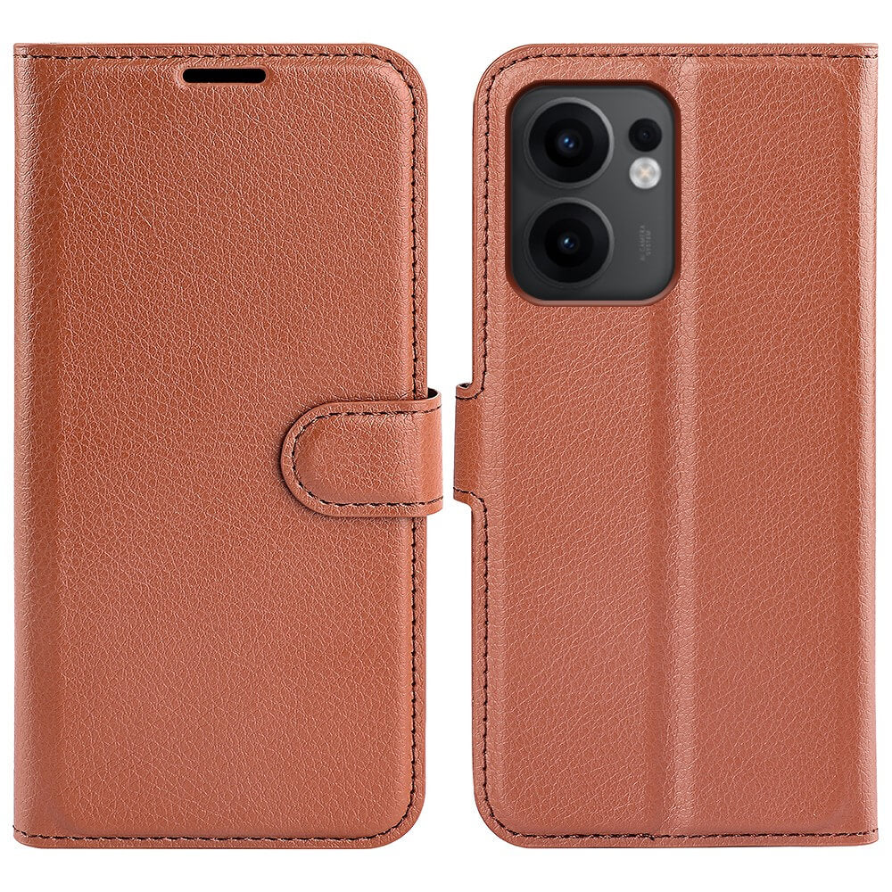 OPPO Reno13 F - Leder Etui Hülle - Image 51