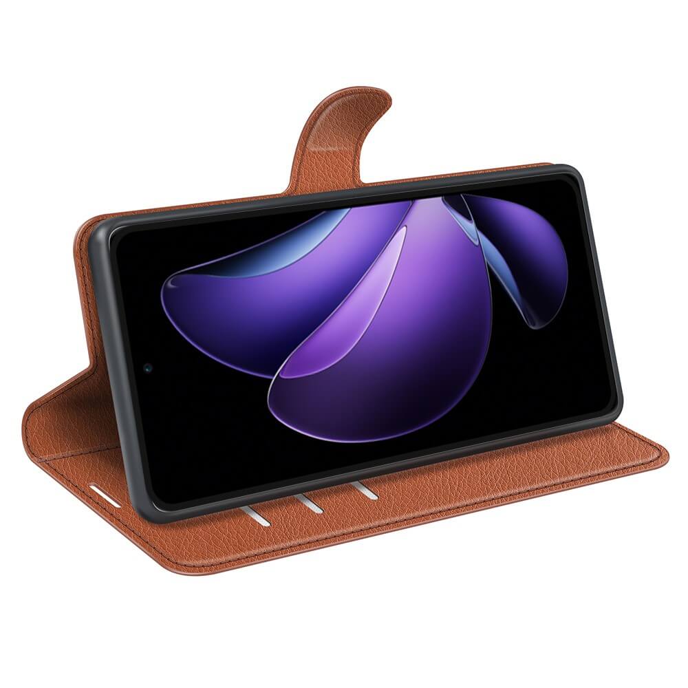 OPPO Reno13 F - Leder Etui Hülle - Image 53