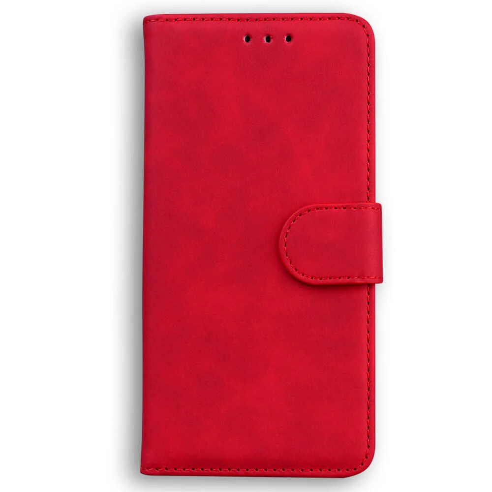 OPPO Reno13 F - Solide Leder Etui Hülle - Image 11