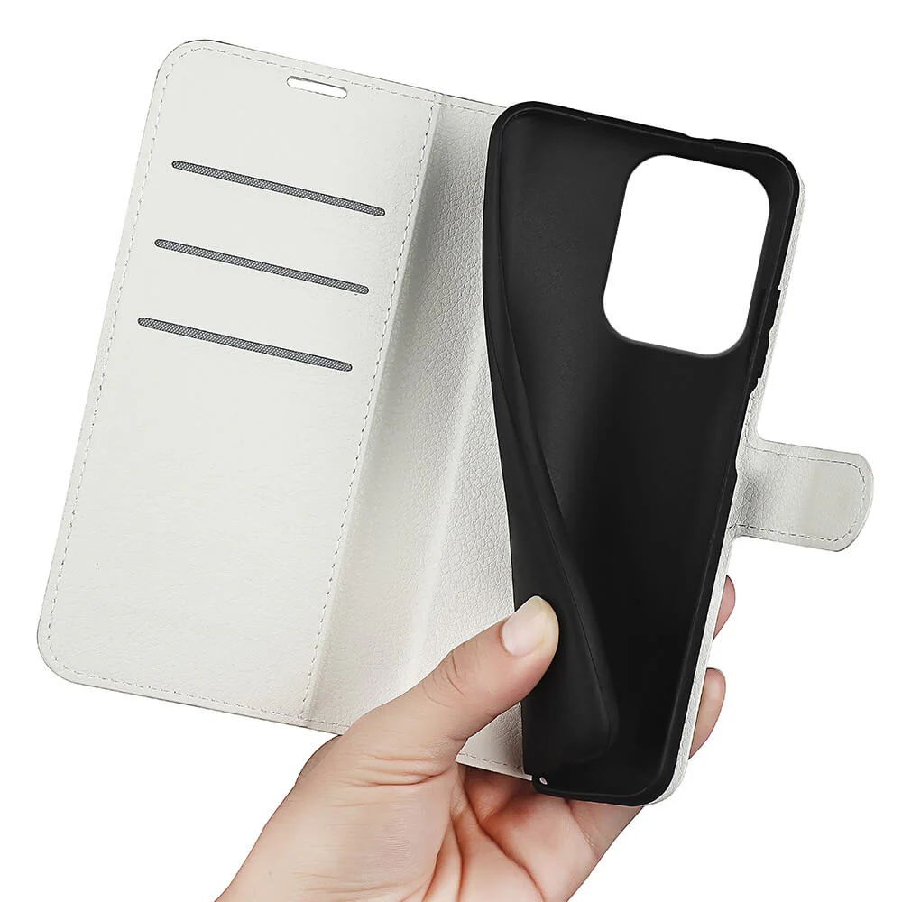 OPPO Reno13 - Leder Etui Hülle - Image 11