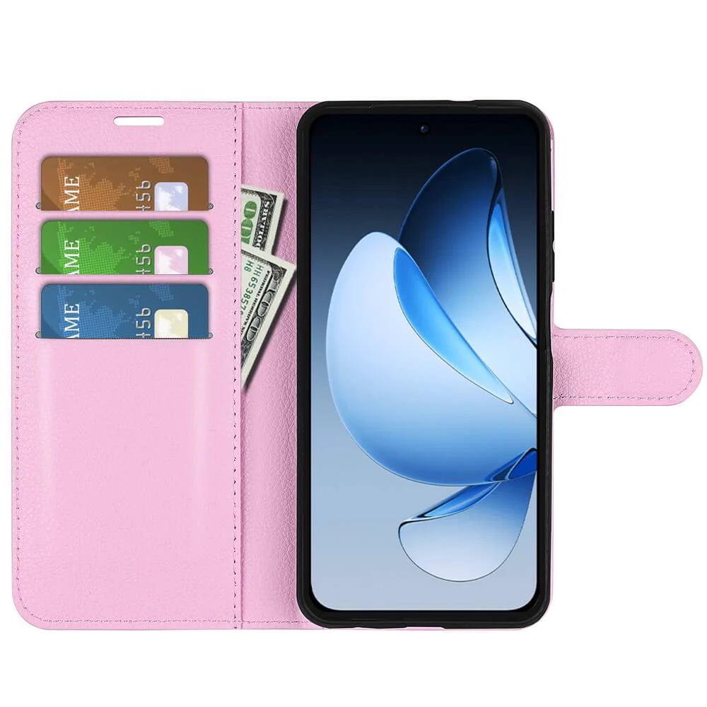 OPPO Reno13 - Leder Etui Hülle - Image 15
