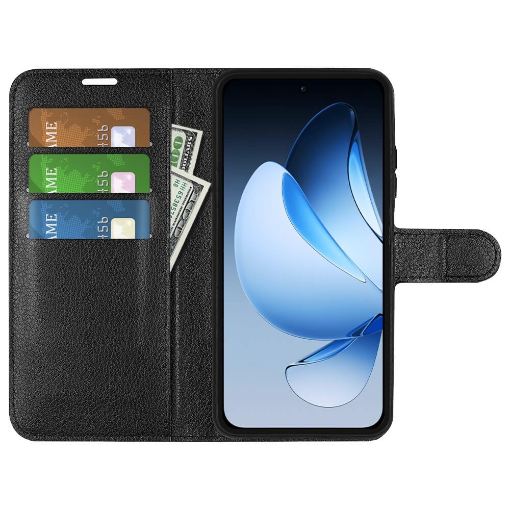 OPPO Reno13 - Leder Etui Hülle - Image 2
