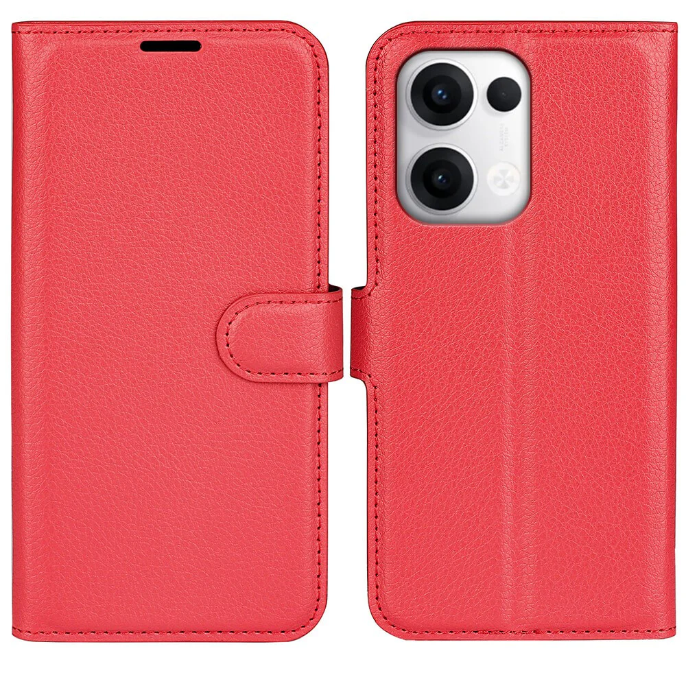 OPPO Reno13 - Leder Etui Hülle - Image 20