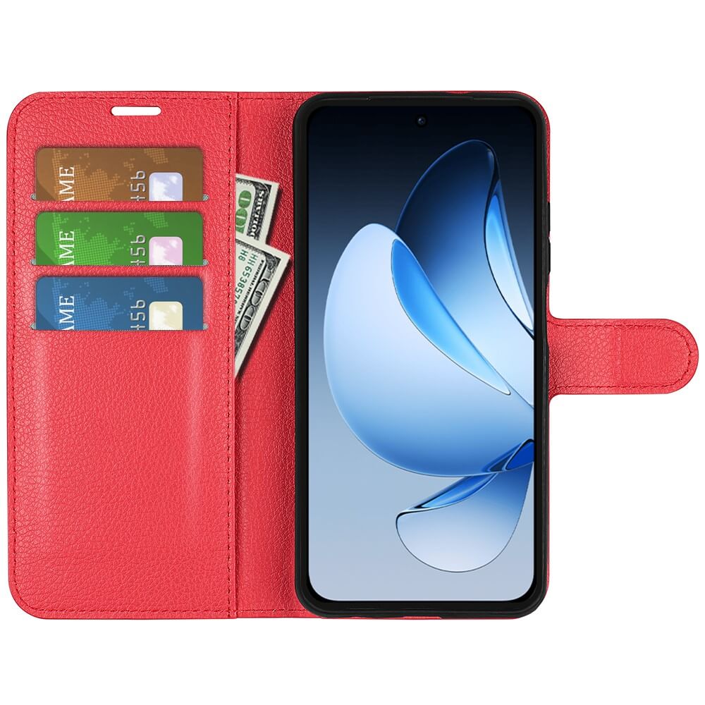 OPPO Reno13 - Leder Etui Hülle - Image 21
