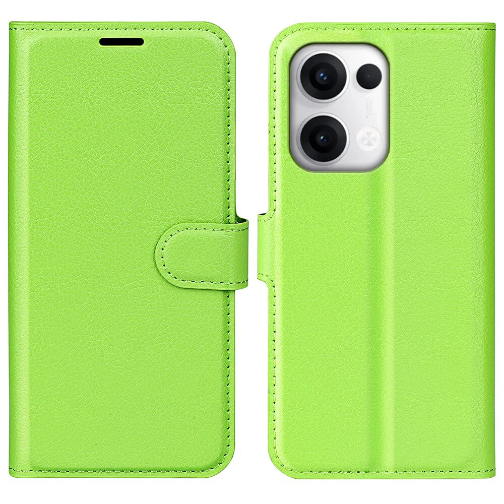 OPPO Reno13 - Leder Etui Hülle - Image 32