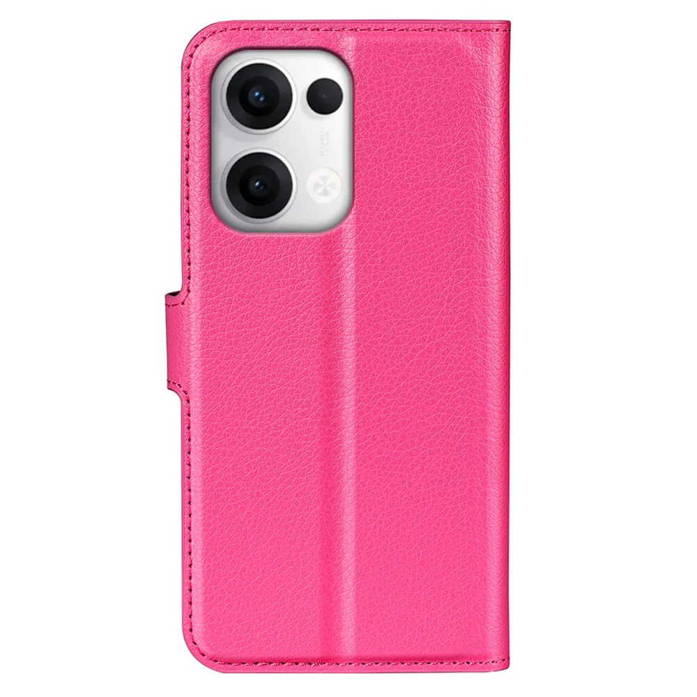 OPPO Reno13 - Leder Etui Hülle - Image 43
