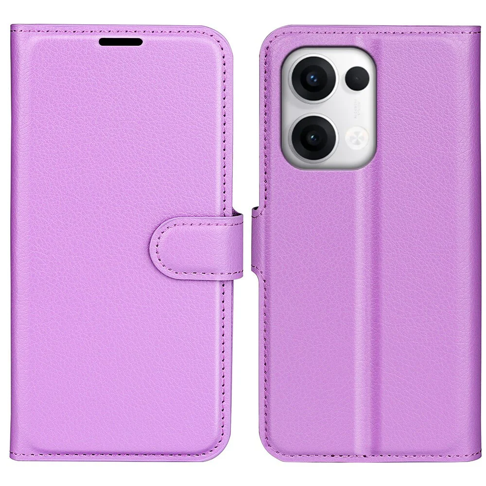 OPPO Reno13 - Leder Etui Hülle - Image 44