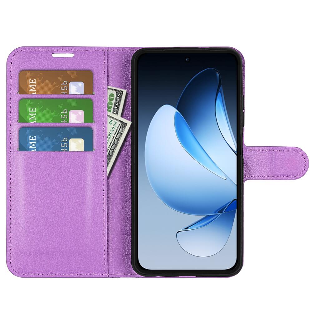 OPPO Reno13 - Leder Etui Hülle - Image 45