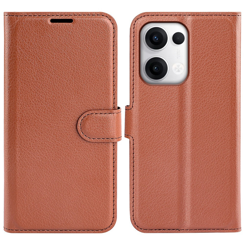 OPPO Reno13 - Leder Etui Hülle - Image 50