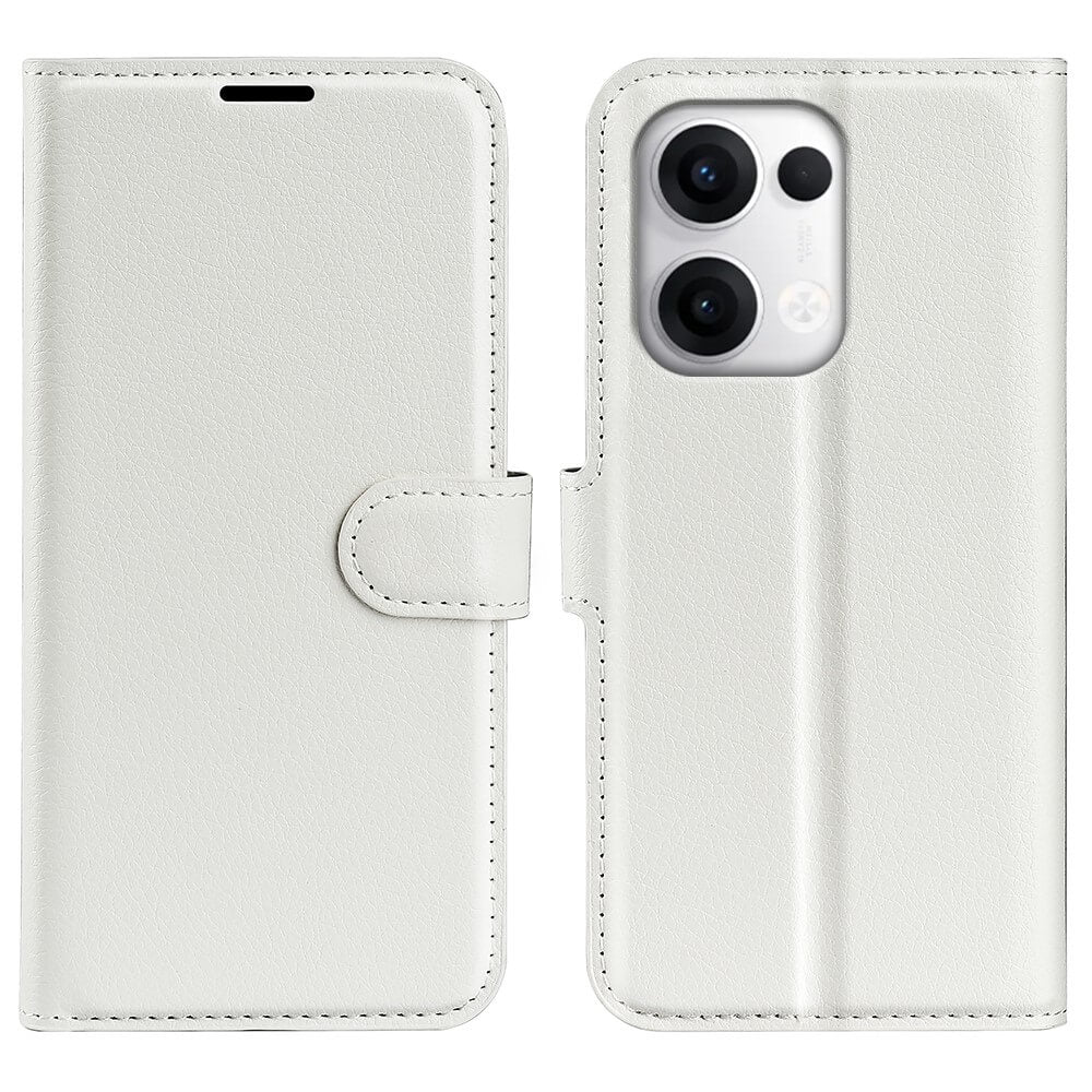 OPPO Reno13 - Leder Etui Hülle - Image 8