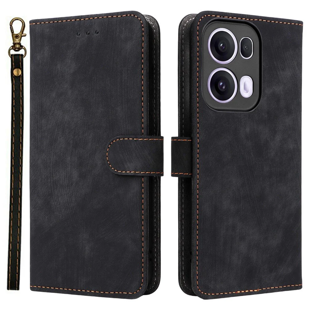 OPPO Reno13 Pro 5G - Ledertasche mit RFID Blocker