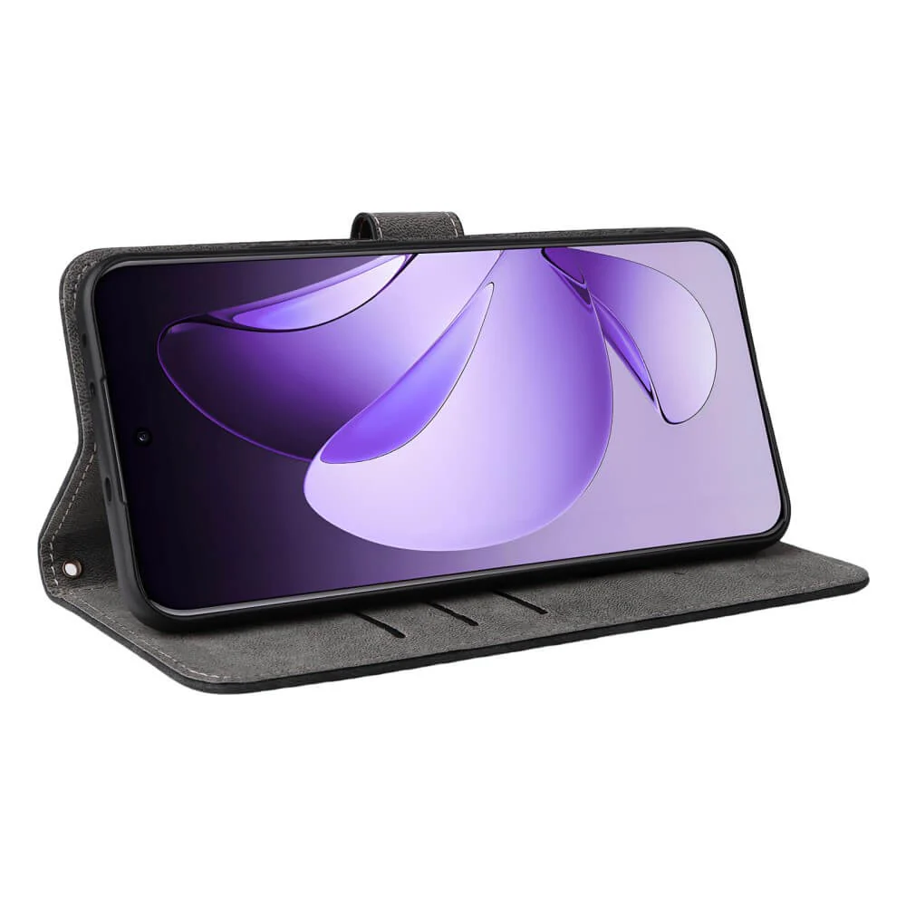 OPPO Reno13 Pro 5G - Ledertasche mit RFID Blocker - Image 3