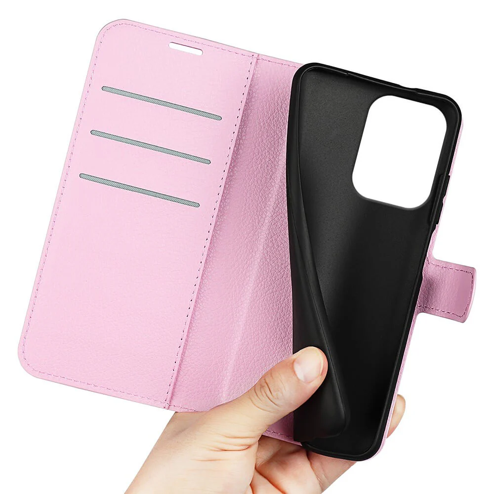 OPPO Reno13 Pro - Leder Etui Hülle - Image 16