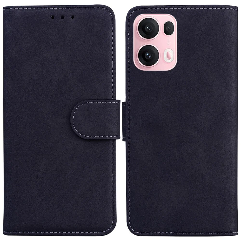 OPPO Reno13 Pro - Solide Leder Etui Hülle