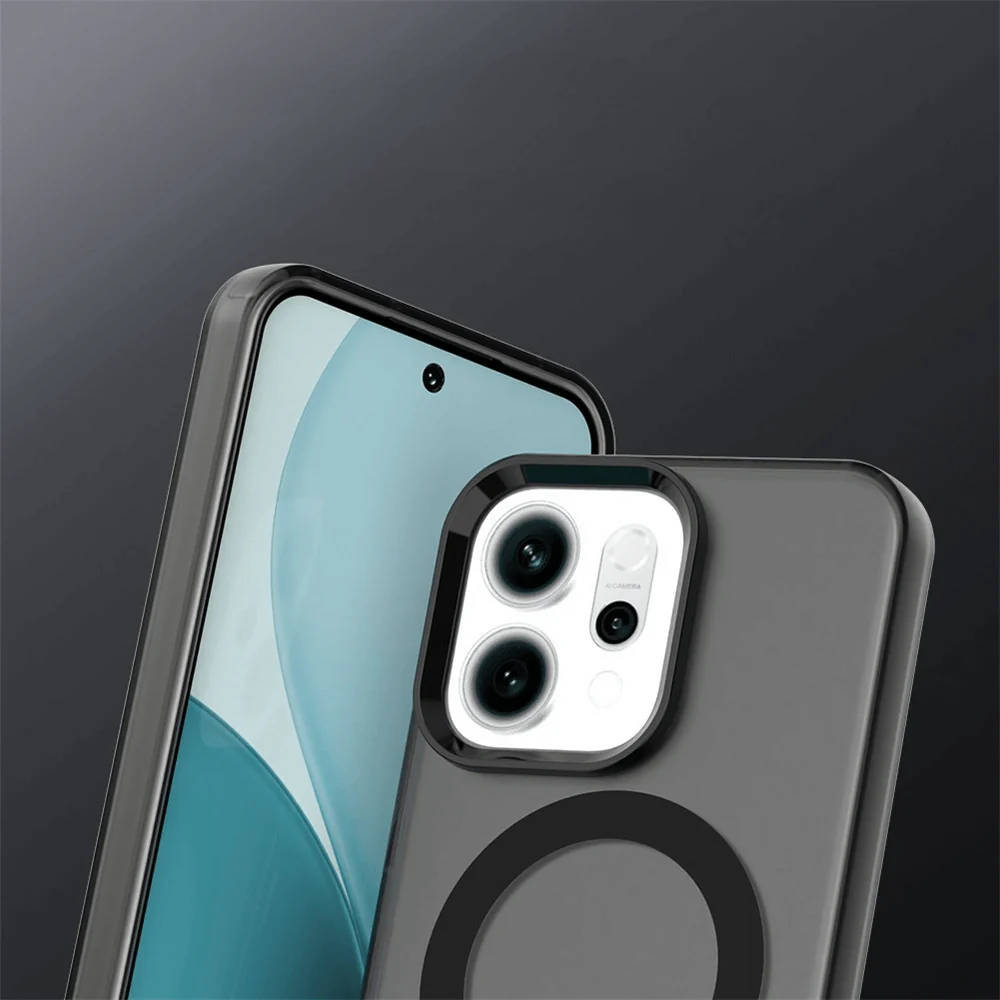 OPPO Reno14 - Acryl-Handyhülle mit Magnet und Farbakzent - Image 14