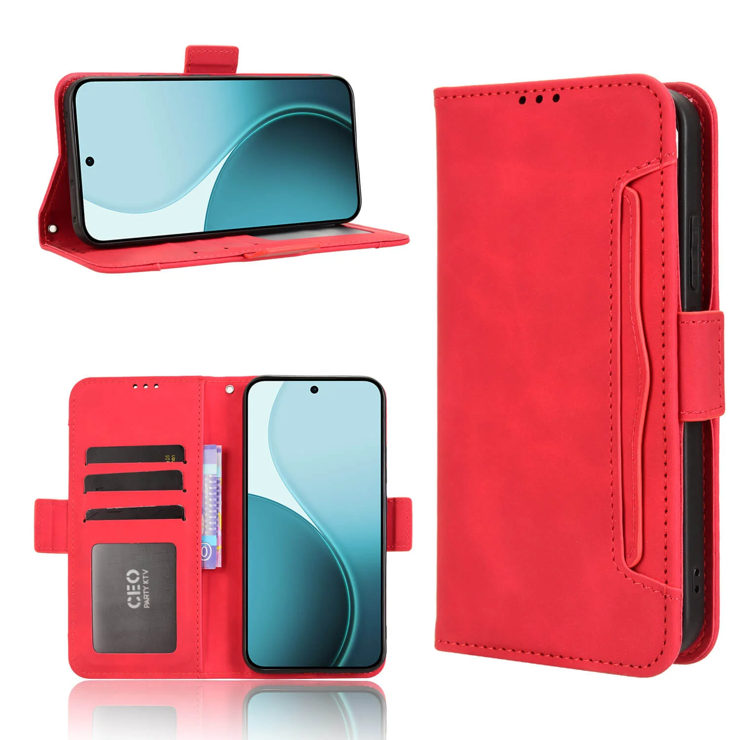 OPPO Reno14 F - Etui viele KartenfÀcher - Image 38