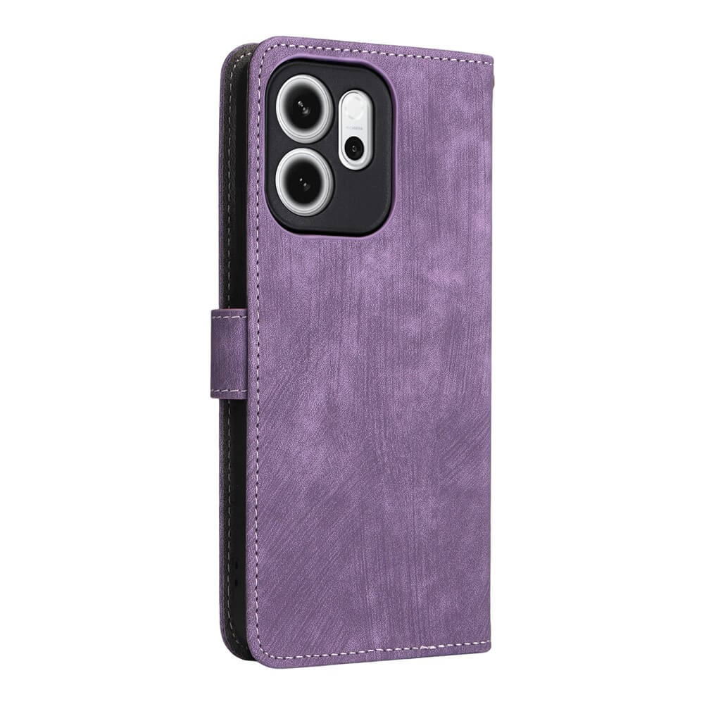 OPPO Reno14 F - Ledertasche mit RFID Blocker - Image 24