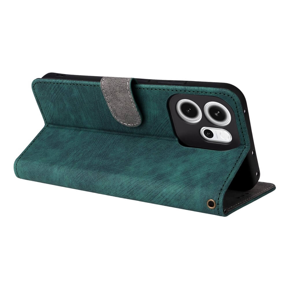 OPPO Reno14 F - Ledertasche mit RFID Blocker - Image 28