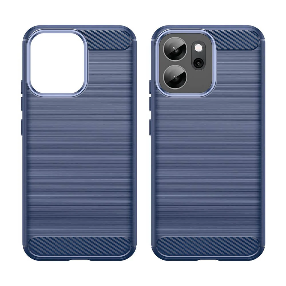 OPPO Reno14 F - Metall Carbon Look Hülle - Image 13