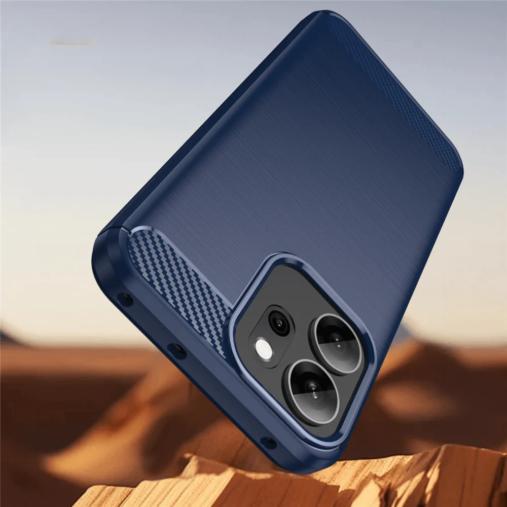 OPPO Reno14 F - Metall Carbon Look Hülle - Image 15