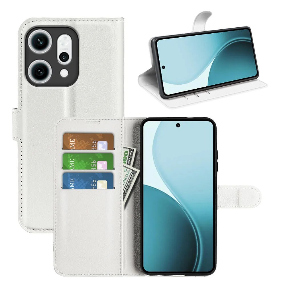 OPPO Reno14 - Leder Etui Hülle - Image 11