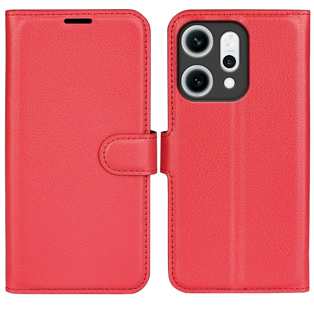OPPO Reno14 - Leder Etui Hülle - Image 14