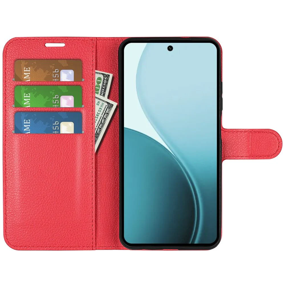 OPPO Reno14 - Leder Etui Hülle - Image 15