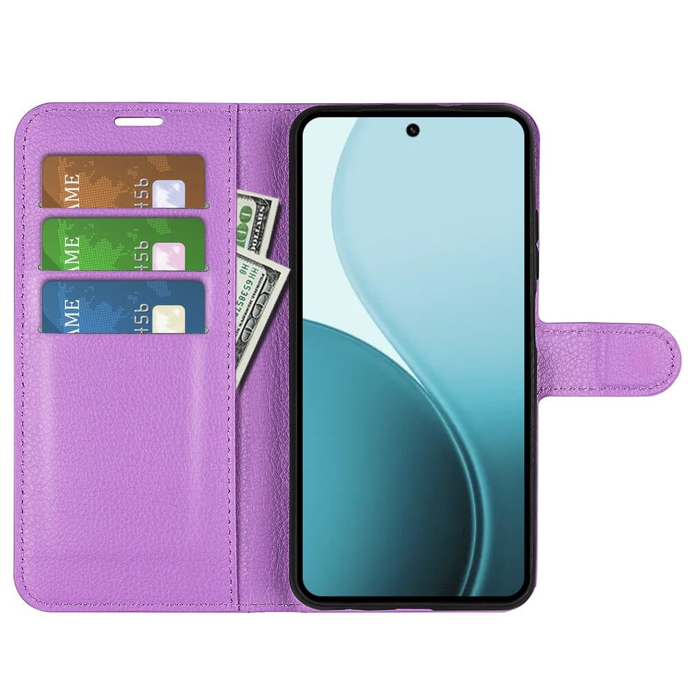 OPPO Reno14 - Leder Etui Hülle - Image 31